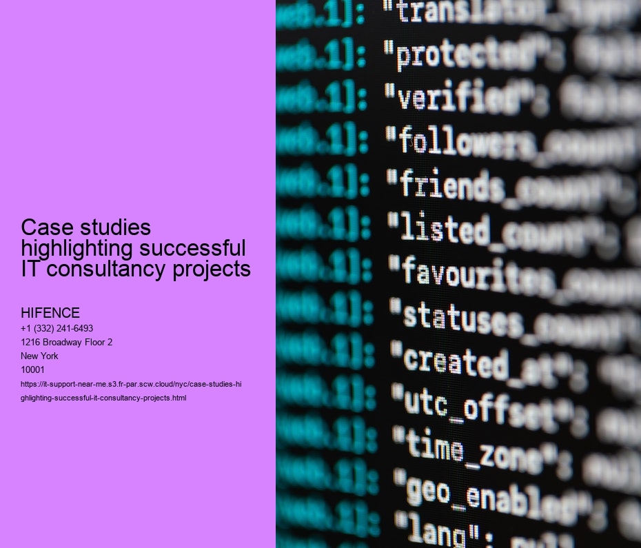 Case studies highlighting successful IT consultancy projects 