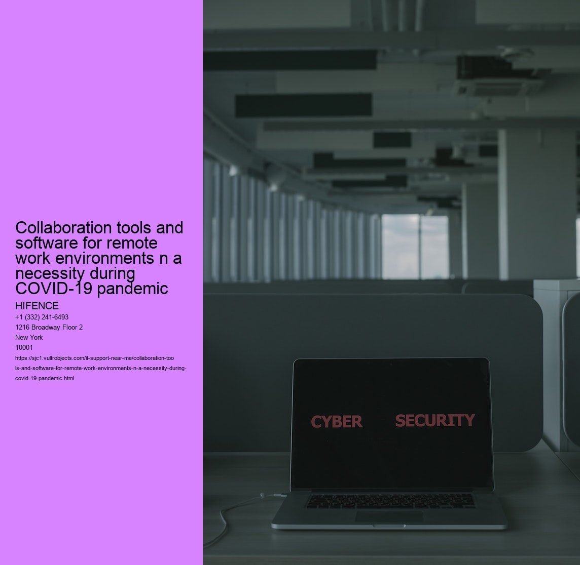 Collaboration tools and software for remote work environments n a necessity during COVID-19 pandemic  