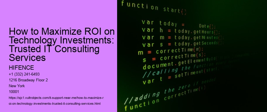 How to Maximize ROI on Technology Investments: Trusted IT Consulting Services