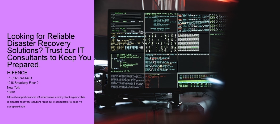 Looking for Reliable Disaster Recovery Solutions? Trust our IT Consultants to Keep You Prepared.
