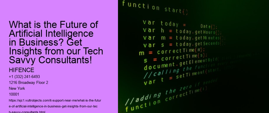 What is the Future of Artificial Intelligence in Business? Get Insights from our Tech Savvy Consultants!